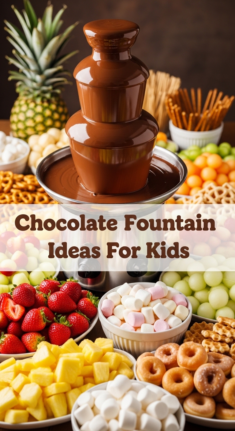 Chocolate Fountain Ideas For Kids