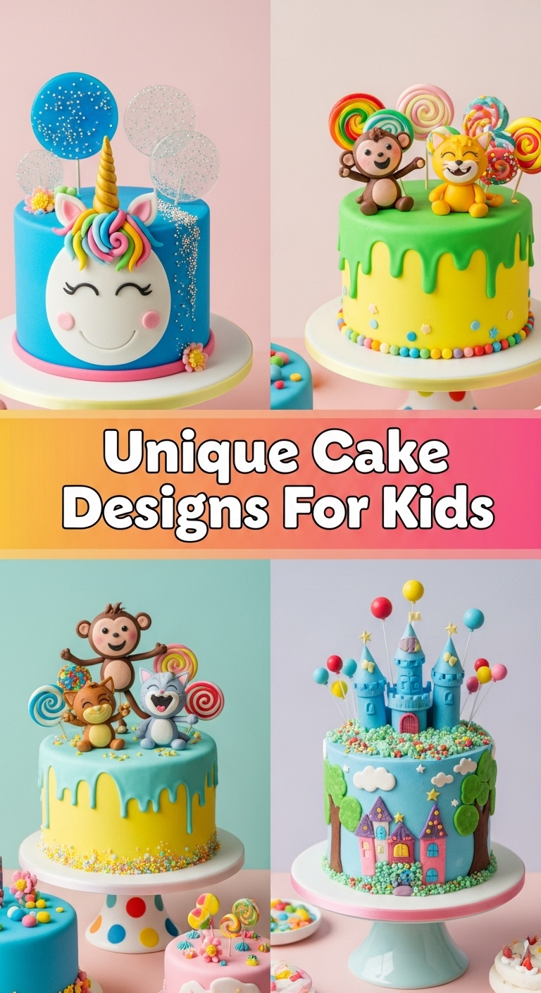 Unique Cake Designs For Kids