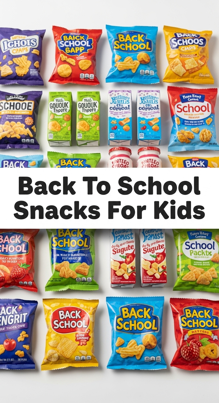 Back To School Snacks For Kids