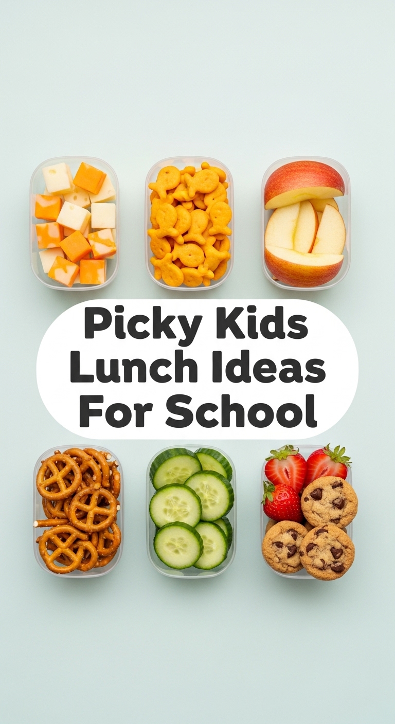 Picky Kids Lunch Ideas For School