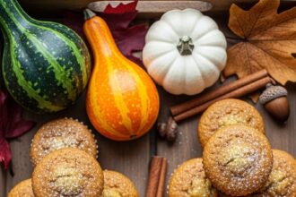 Mini Pumpkin Muffins For Kids