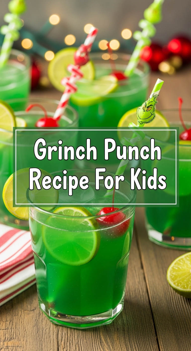 Grinch Punch Recipe For Kids