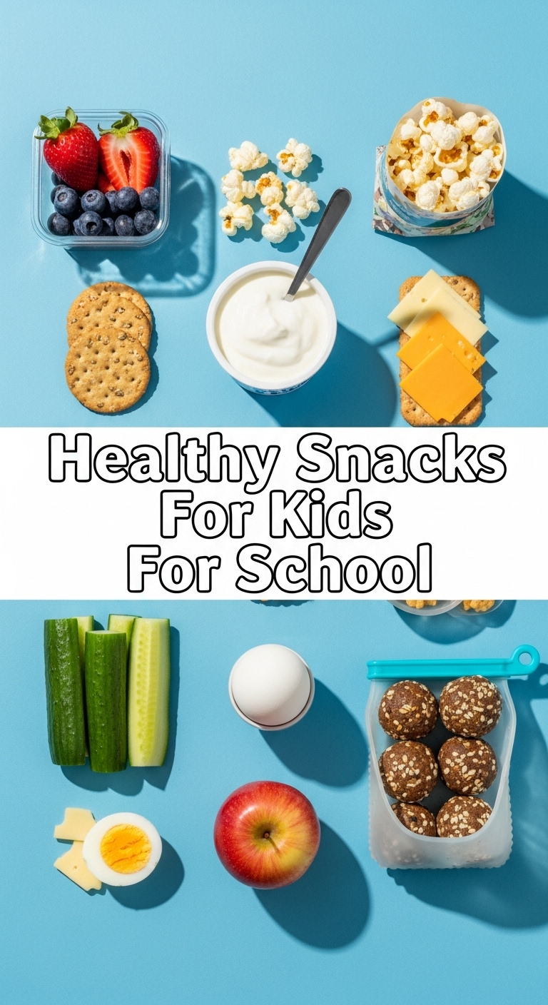 Healthy Snacks For Kids For School