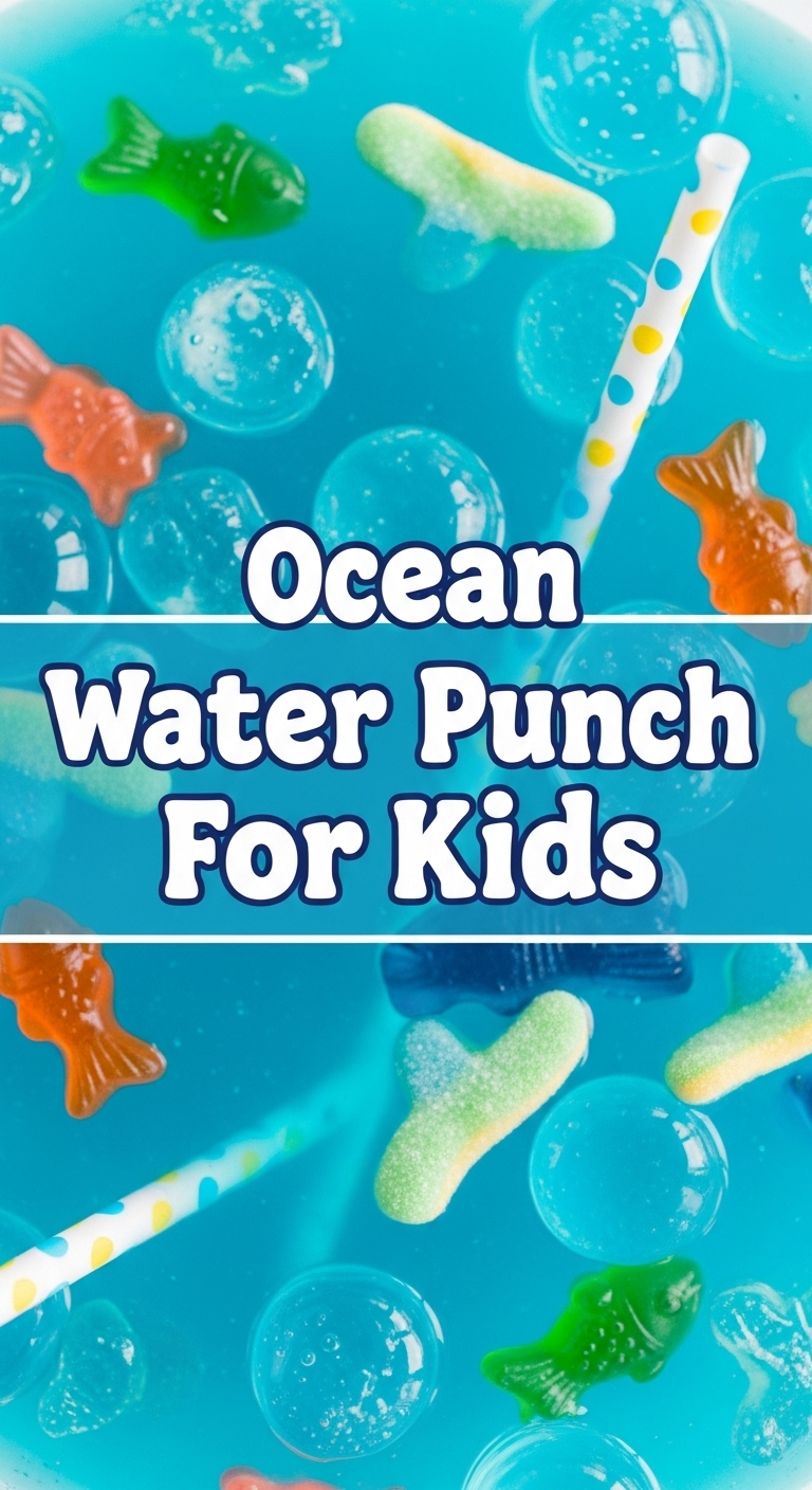 Ocean Water Punch For Kids