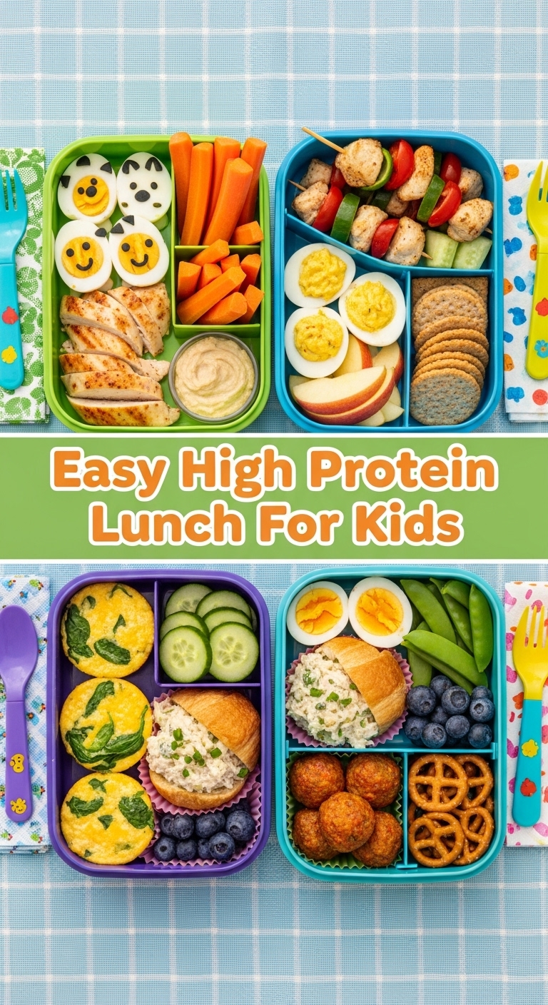 Easy High Protein Lunch For Kids