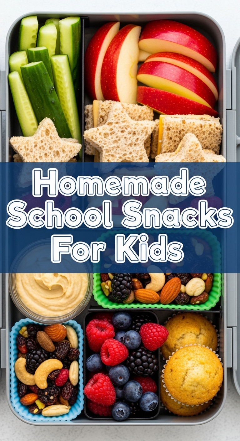 Homemade School Snacks For Kids