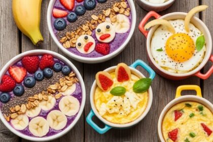 Protein Rich Breakfast For Kids