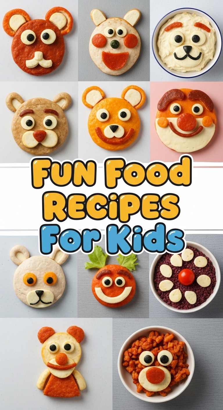 Fun Food Recipes For Kids