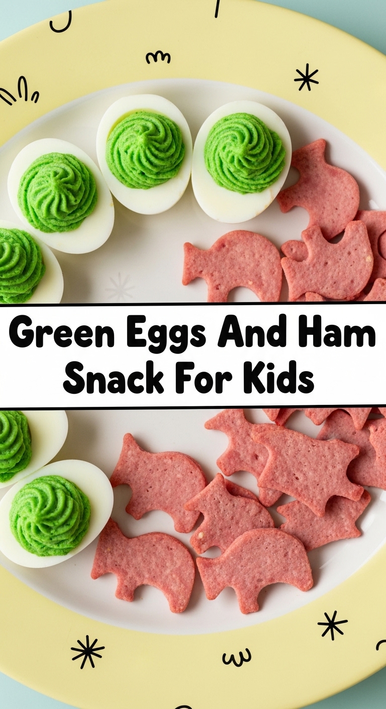 Green Eggs And Ham Snack For Kids