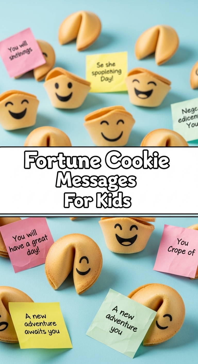 Fortune Cookie Messages For Kids