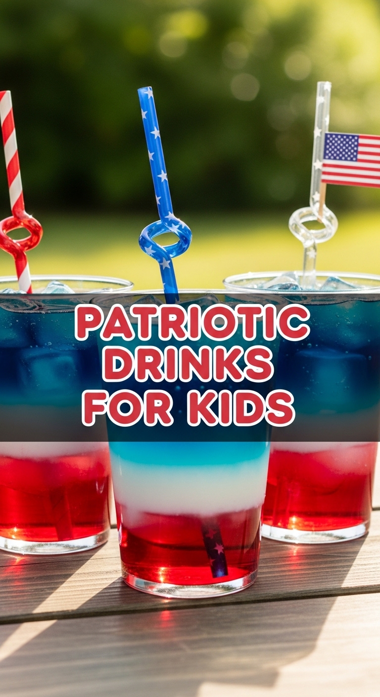 Patriotic Drinks For Kids