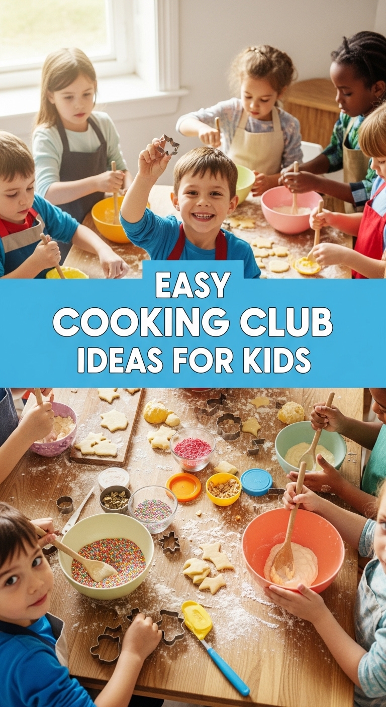 Easy Cooking Club Ideas For Kids