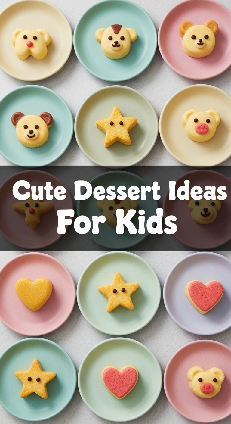 Cute Dessert Ideas For Kids