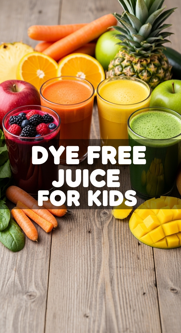 Dye Free Juice For Kids