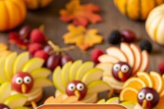 Turkey Themed Snacks For Kids