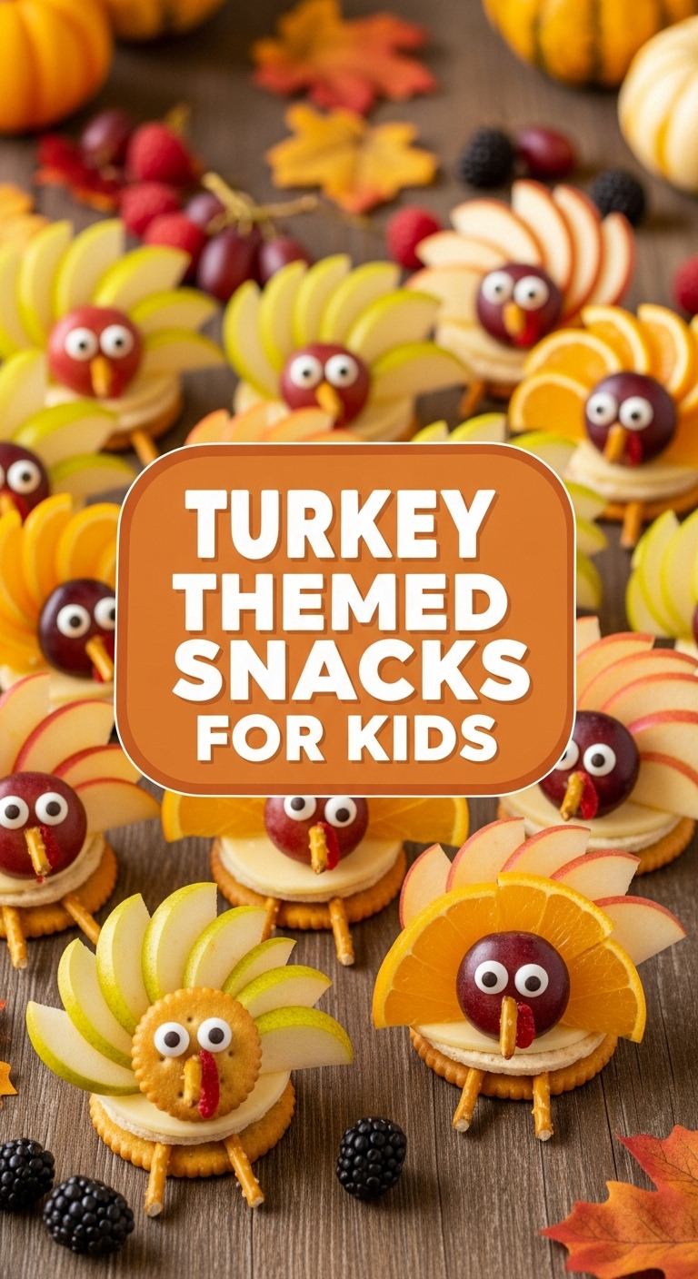 Turkey Themed Snacks For Kids