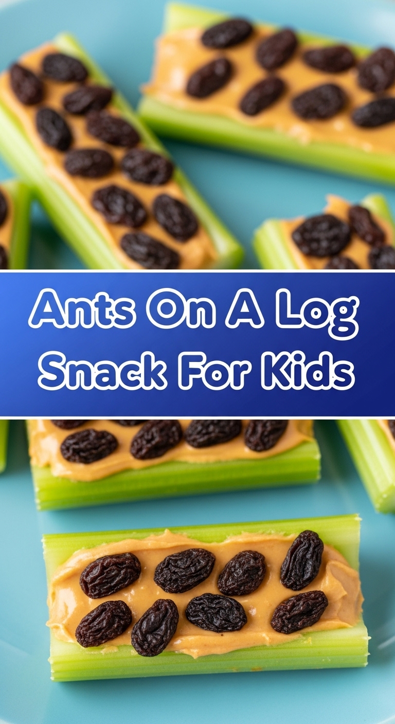 Ants On A Log Snack For Kids