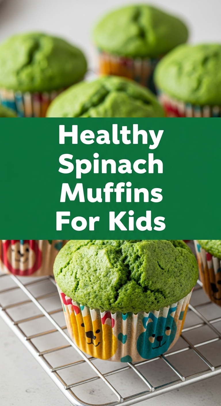 Healthy Spinach Muffins For Kids