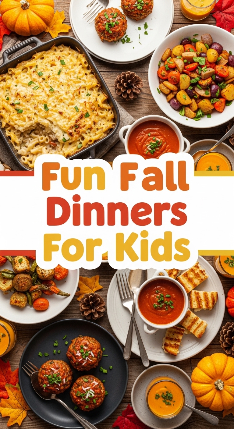 Fun Fall Dinners For Kids