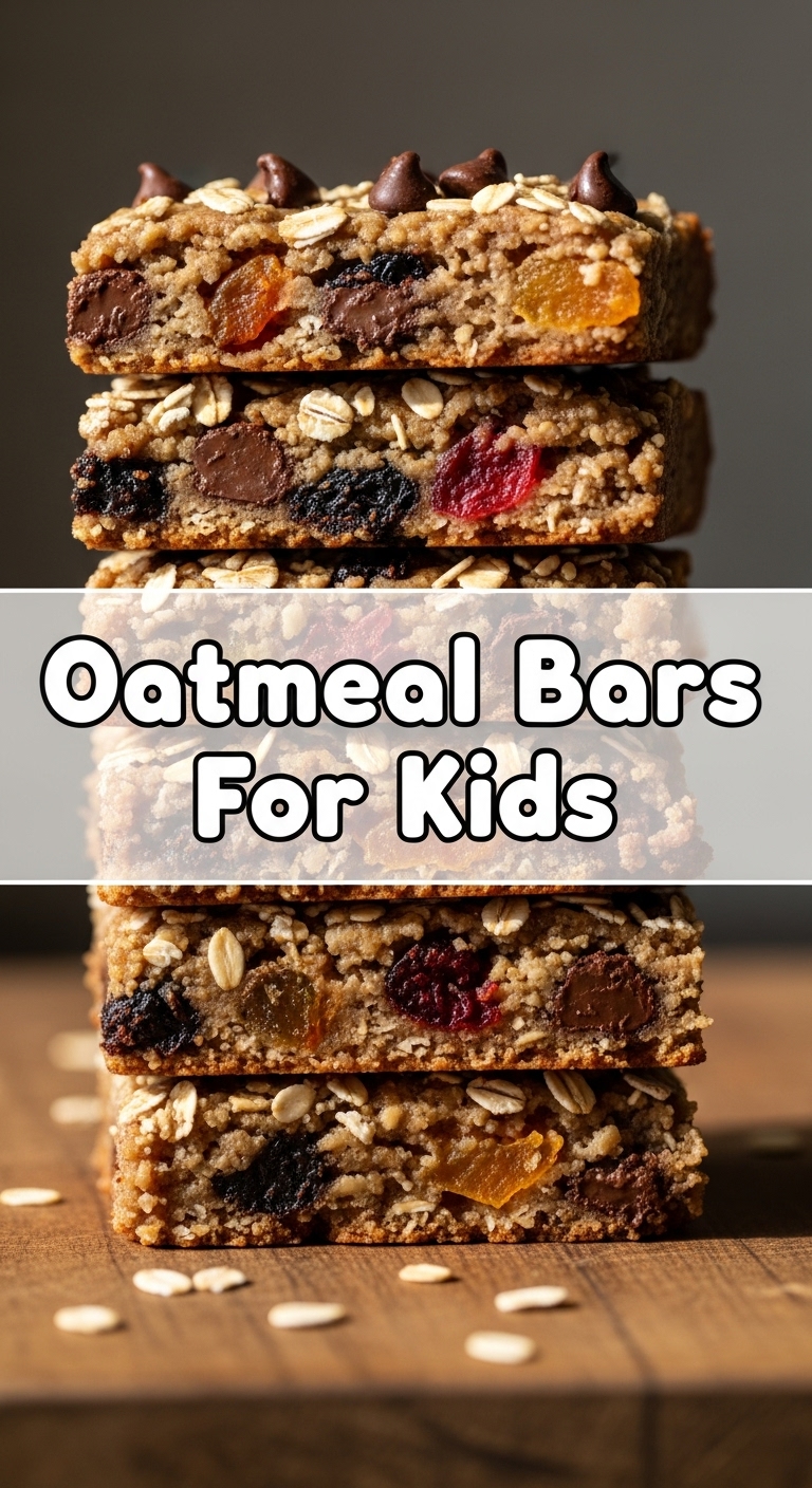 Oatmeal Bars For Kids