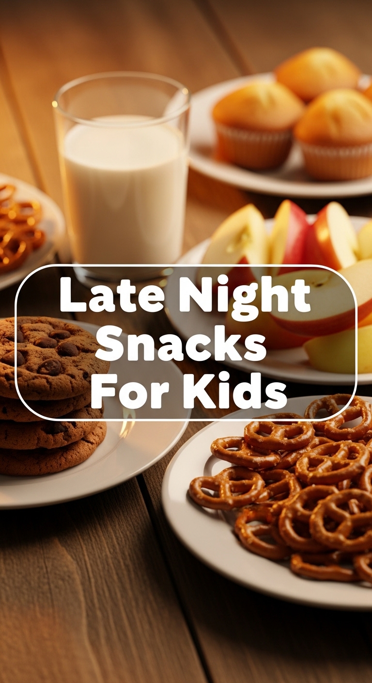 Late Night Snacks For Kids