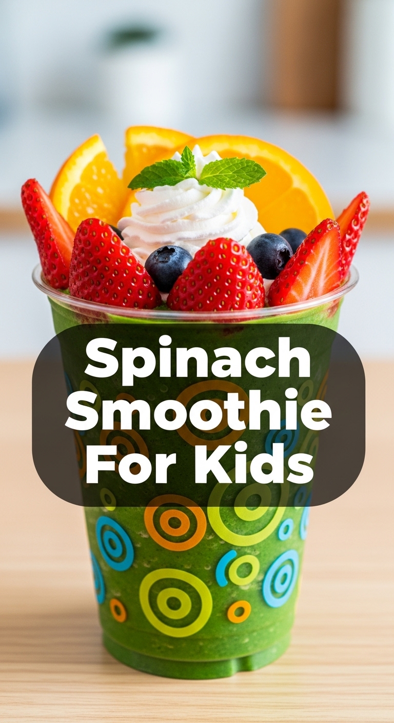 Spinach Smoothie For Kids