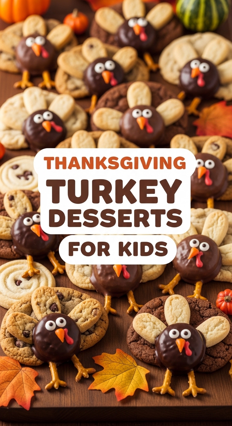 Thanksgiving Turkey Desserts For Kids