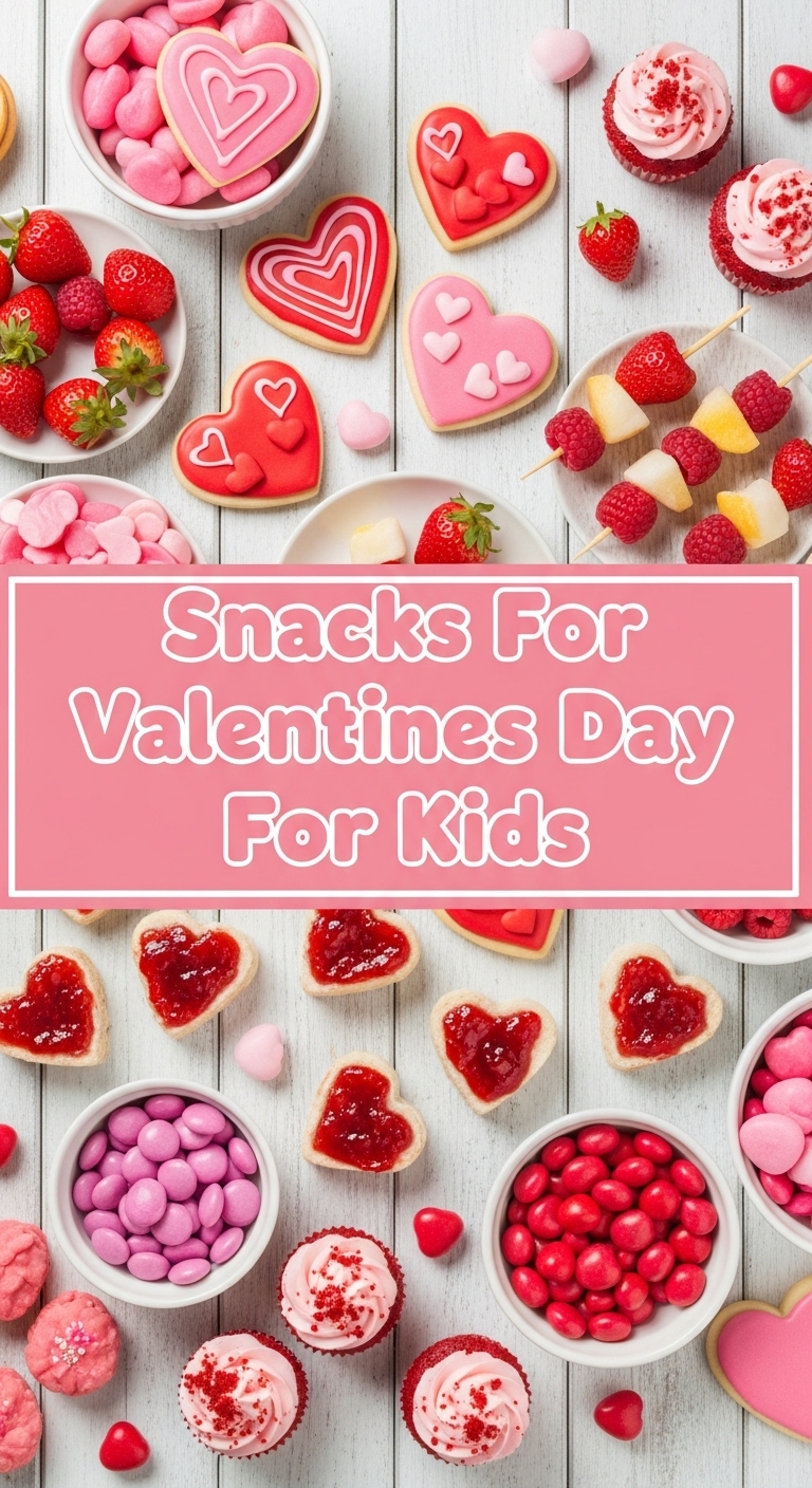 Snacks For Valentines Day For Kids