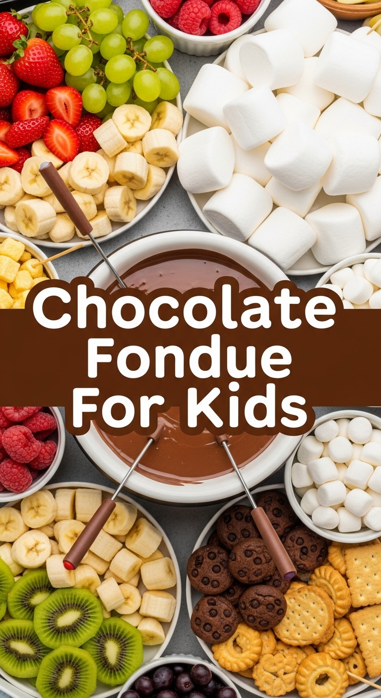 Chocolate Fondue For Kids