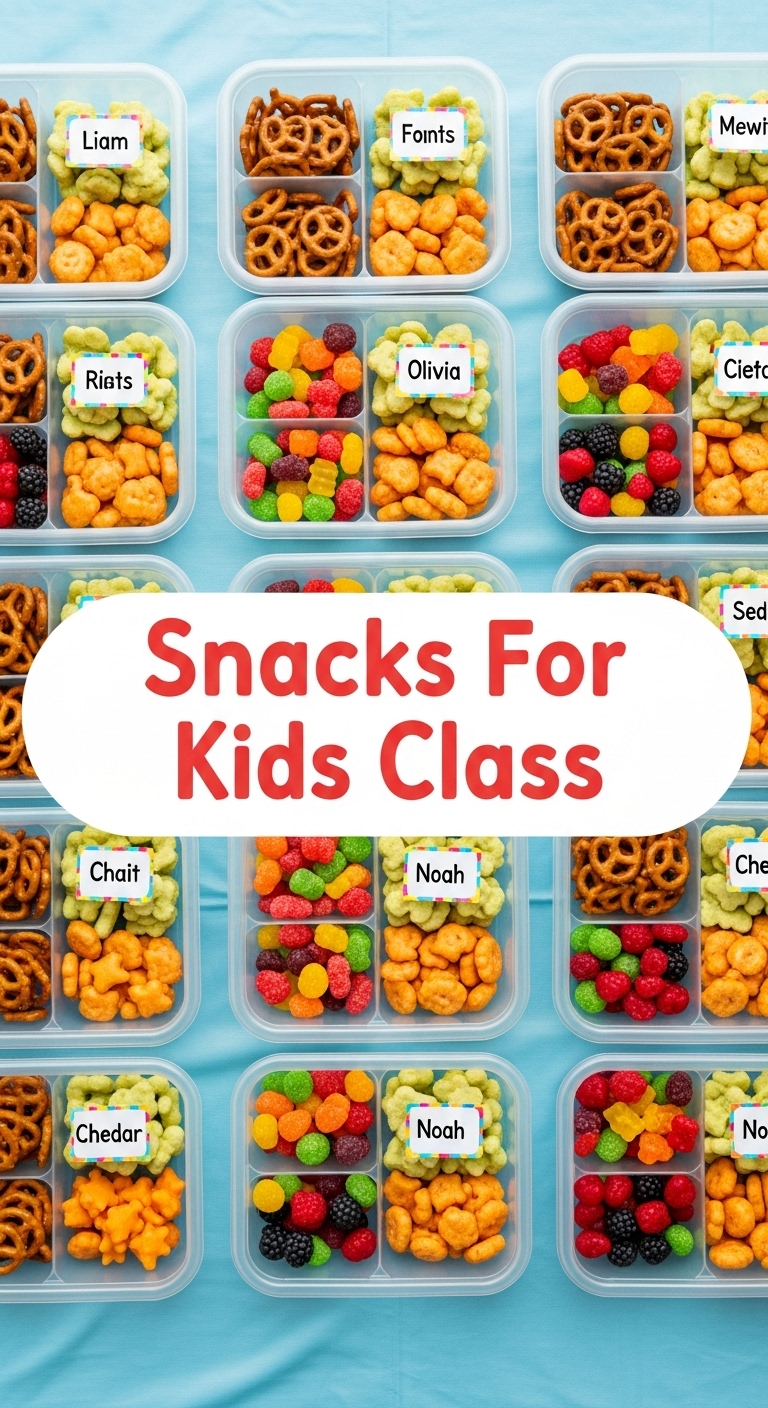 Snacks For Kids Class