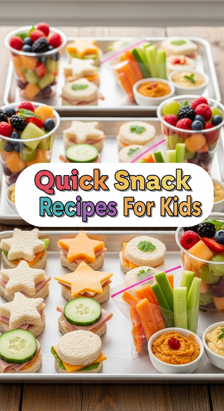 Quick Snack Recipes For Kids