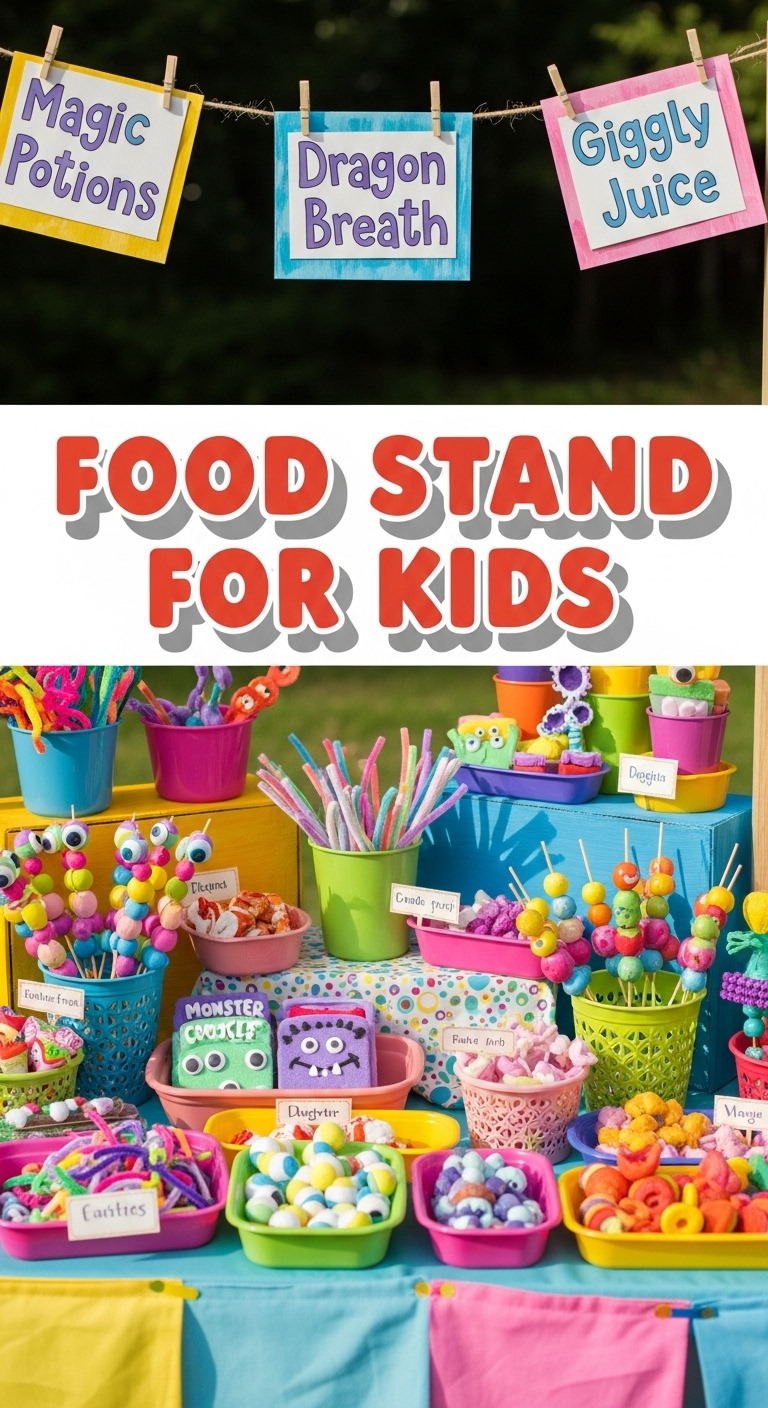 Food Stand For Kids