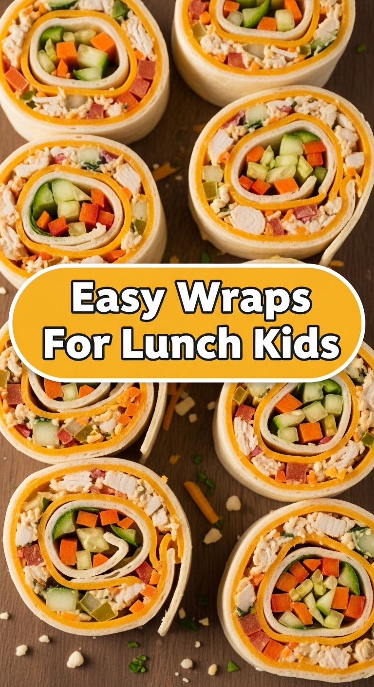 Easy Wraps For Lunch Kids