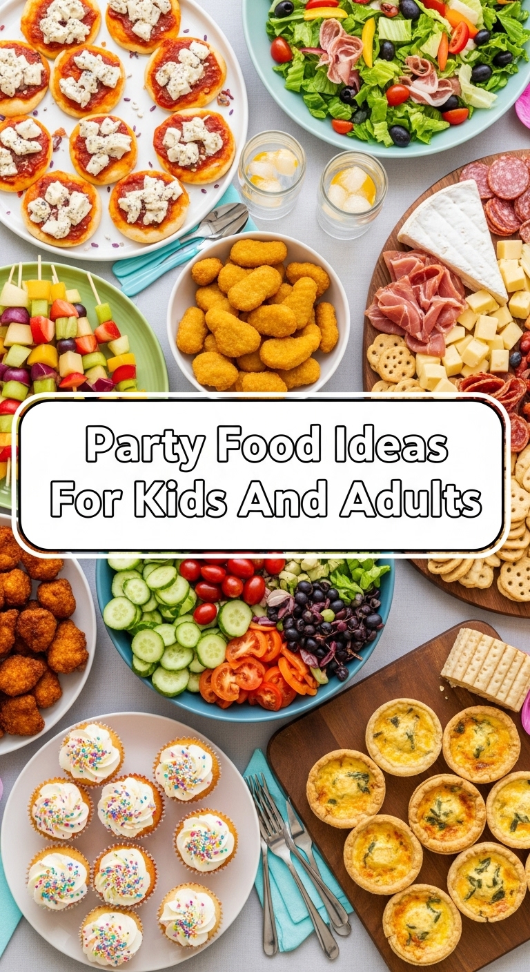 Party Food Ideas For Kids And Adults