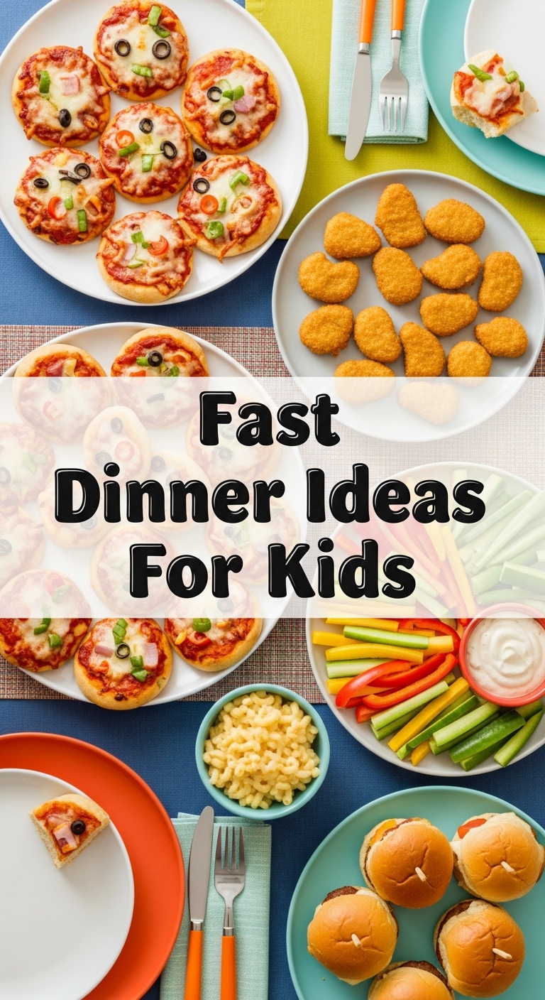 Fast Dinner Ideas For Kids