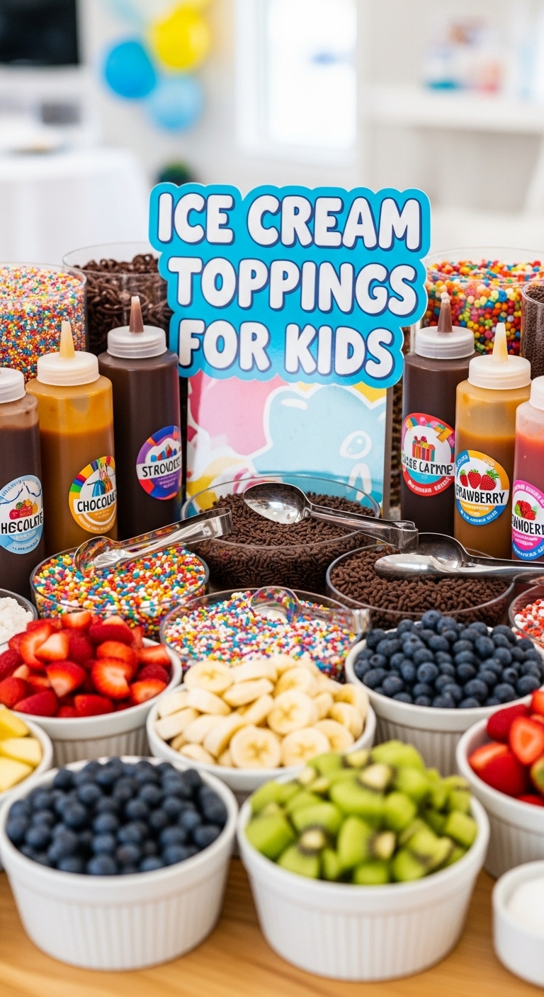 Ice Cream Toppings For Kids