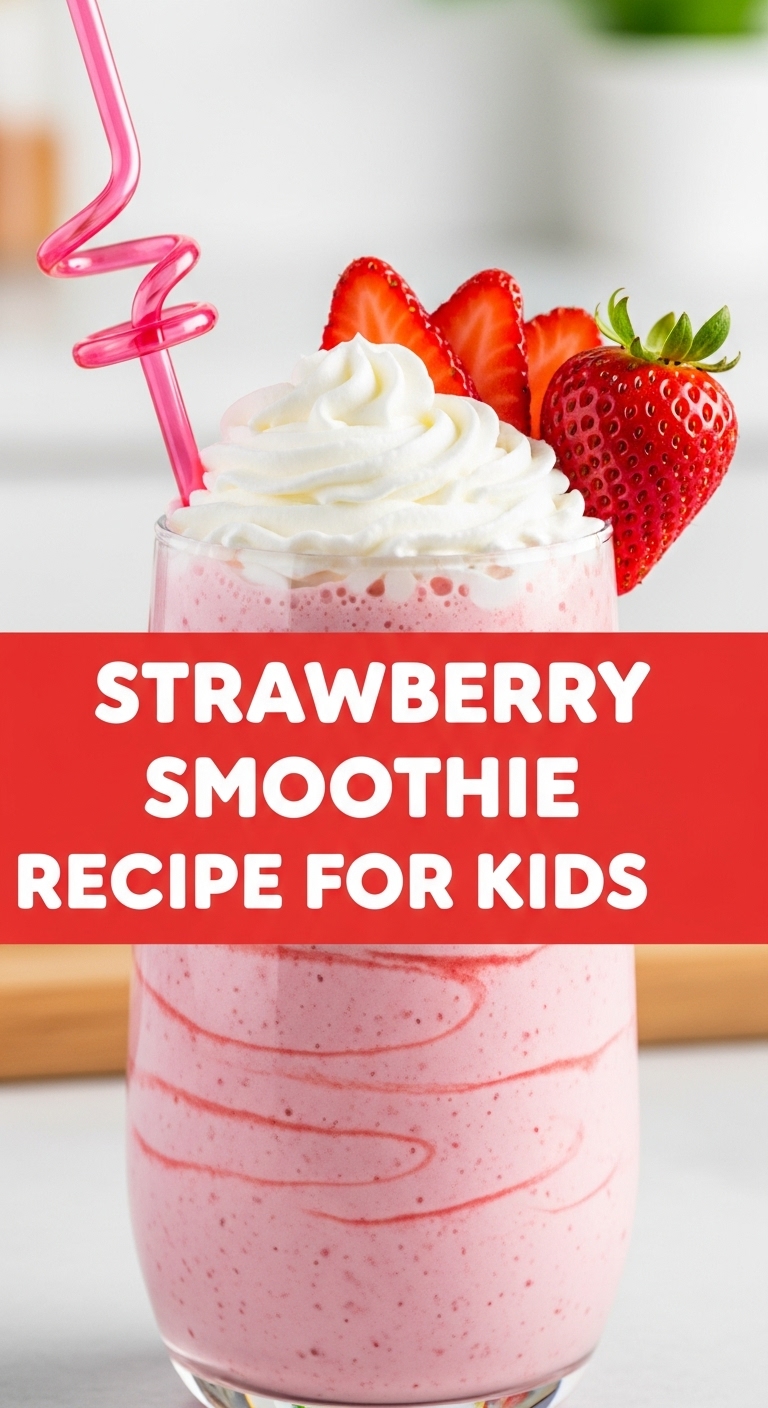 Strawberry Smoothie Recipe For Kids