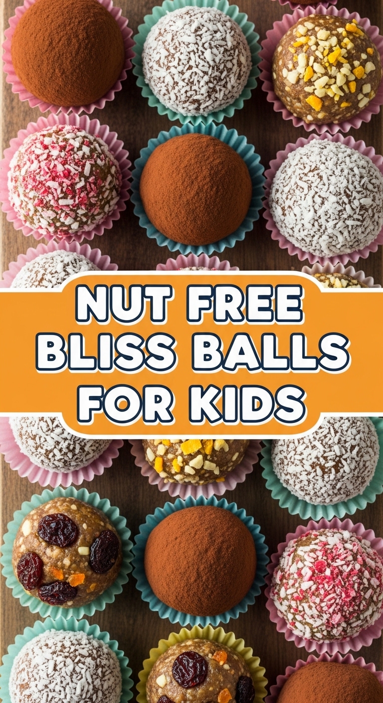 Nut Free Bliss Balls For Kids