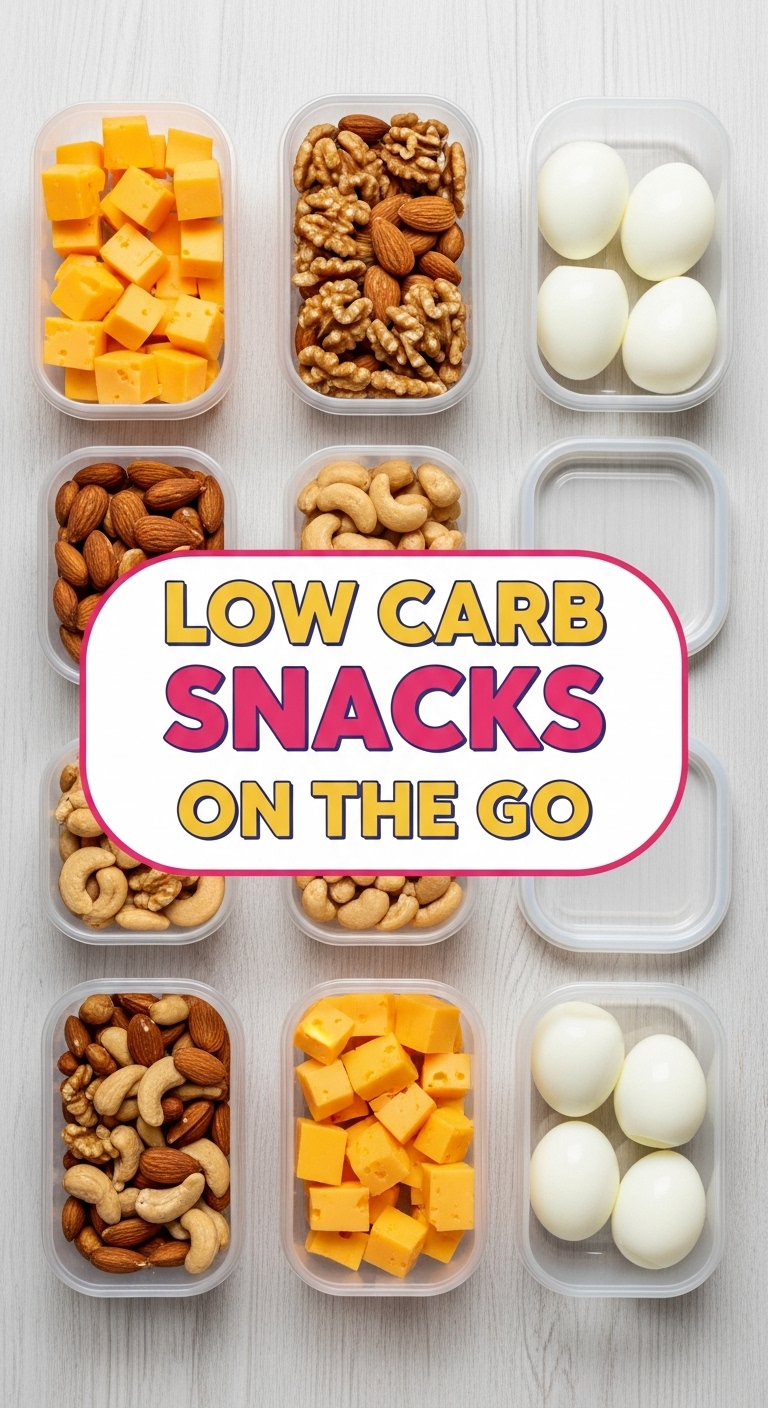 Low Carb Snacks On The Go