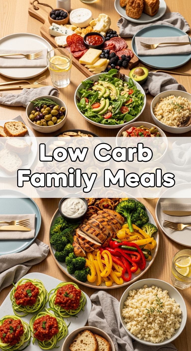 Low Carb Family Meals