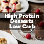 High Protein Desserts Low Carb