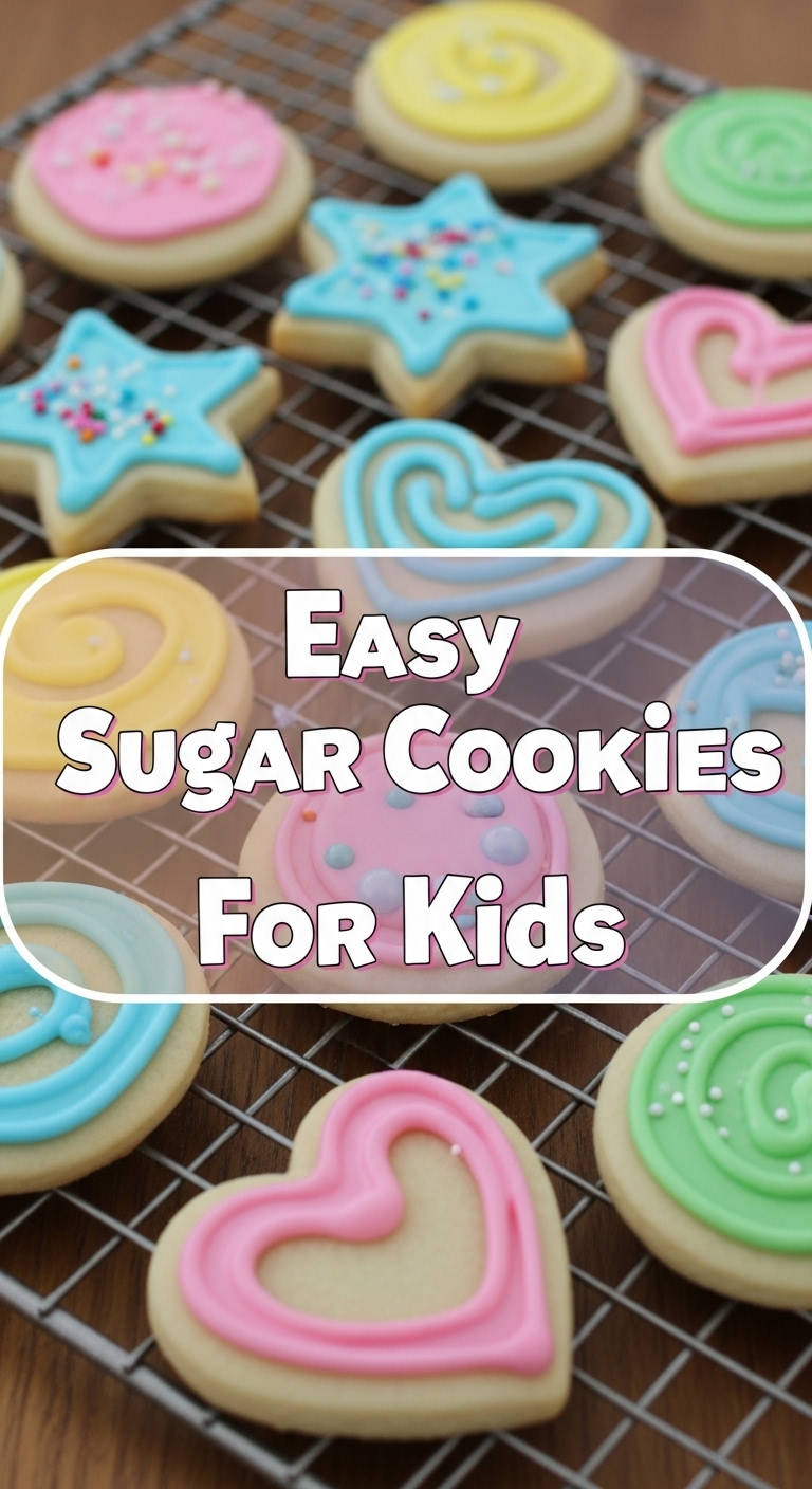 Easy Sugar Cookies For Kids