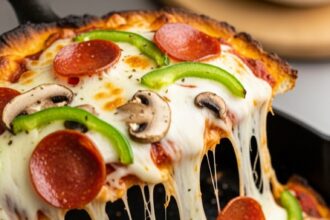 Schã¼Ttelpizza Low Carb