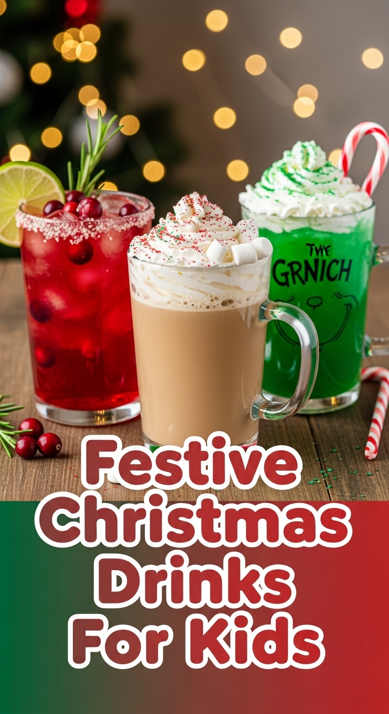 Festive Christmas Drinks For Kids