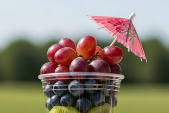 Rainbow Fruit Cups For Kids
