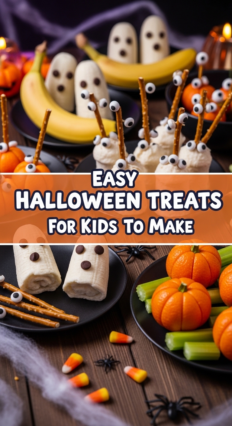 Easy Halloween Treats For Kids To Make