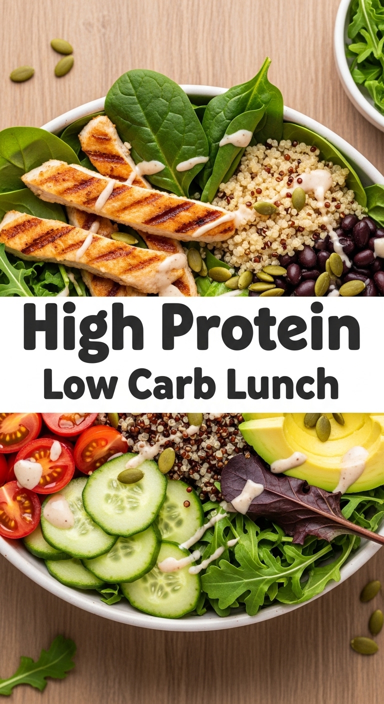 High Protein Low Carb Lunch