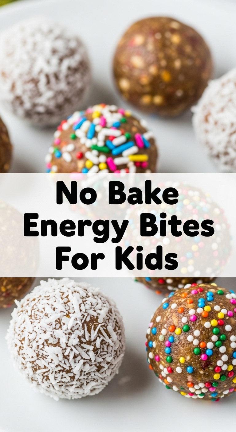 No Bake Energy Bites For Kids