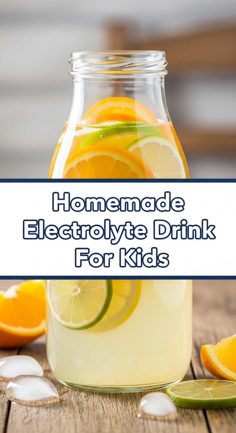 Homemade Electrolyte Drink For Kids