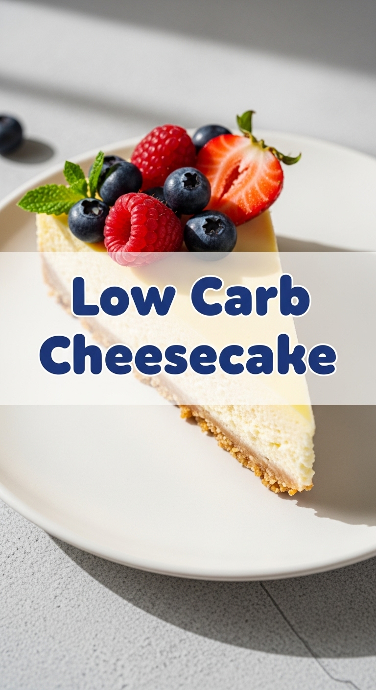 Low Carb Cheesecake